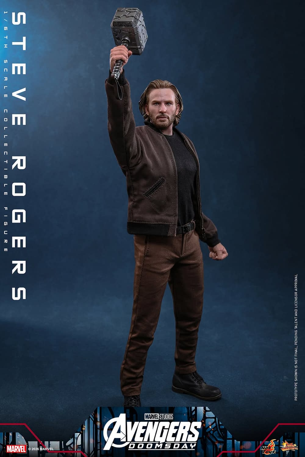 Steve Rogers Returns with New Hot Toys Avengers: Doomsday Figure