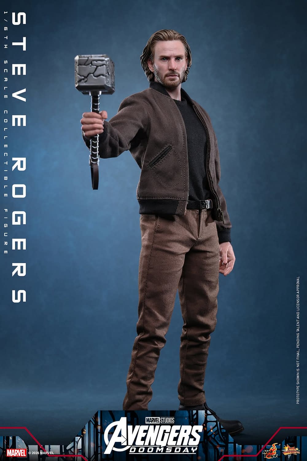 Steve Rogers Returns with New Hot Toys Avengers: Doomsday Figure