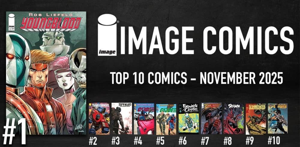 Youngblood #1 Was Image Comics Highest Ordered Comic Of November 2025