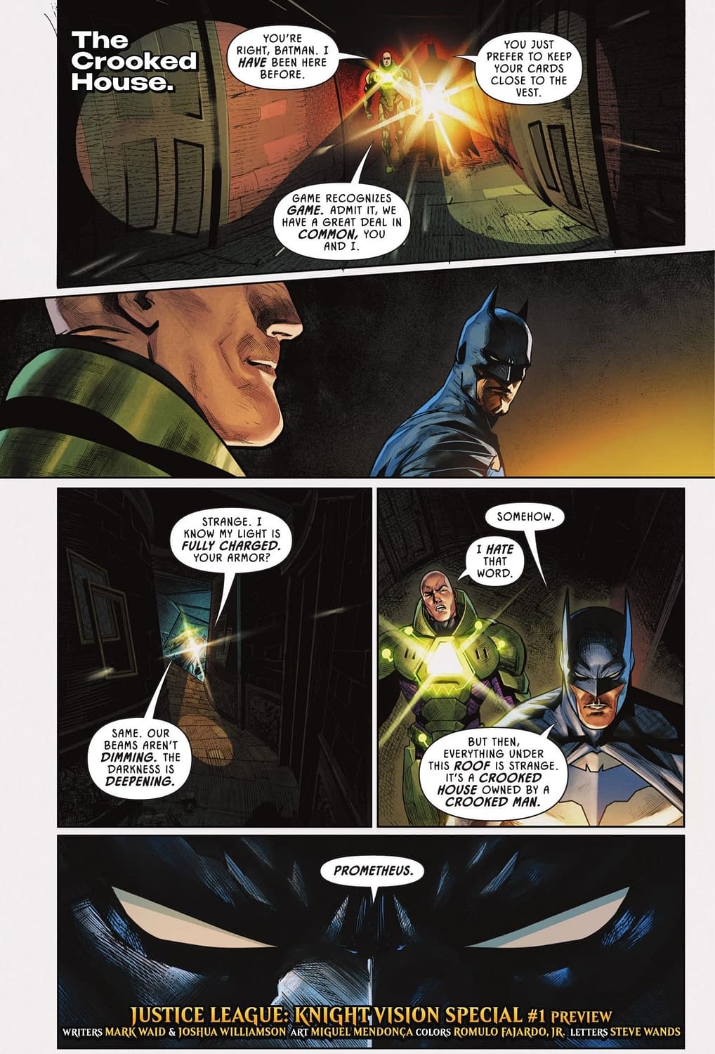 Justice League Knight Vision