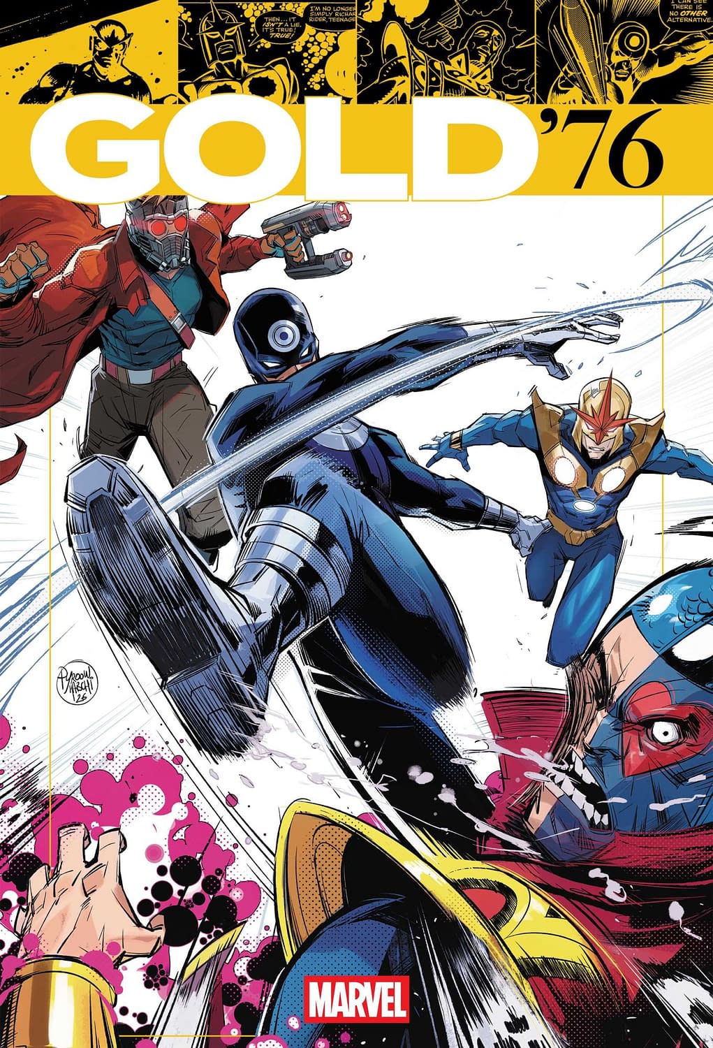 Marvel Gold '76 #1 by Stephanie Phillips & Madibek Musabekov