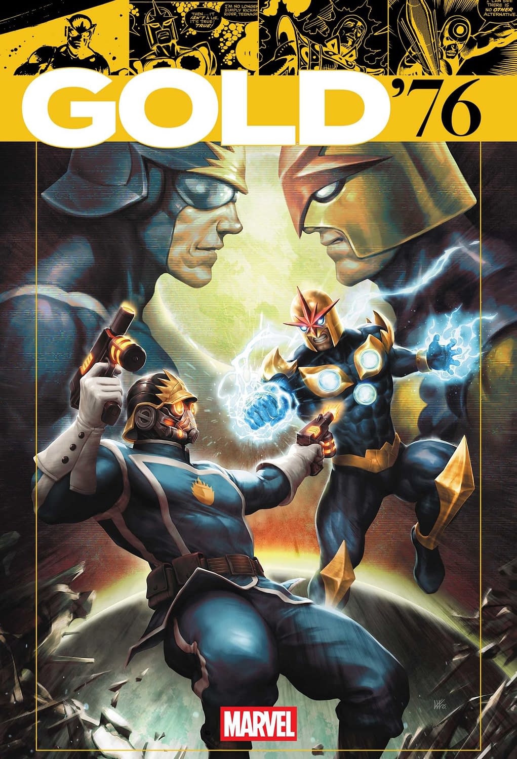 7Marvel Gold '76 #1 by Stephanie Phillips & Madibek Musabekov
