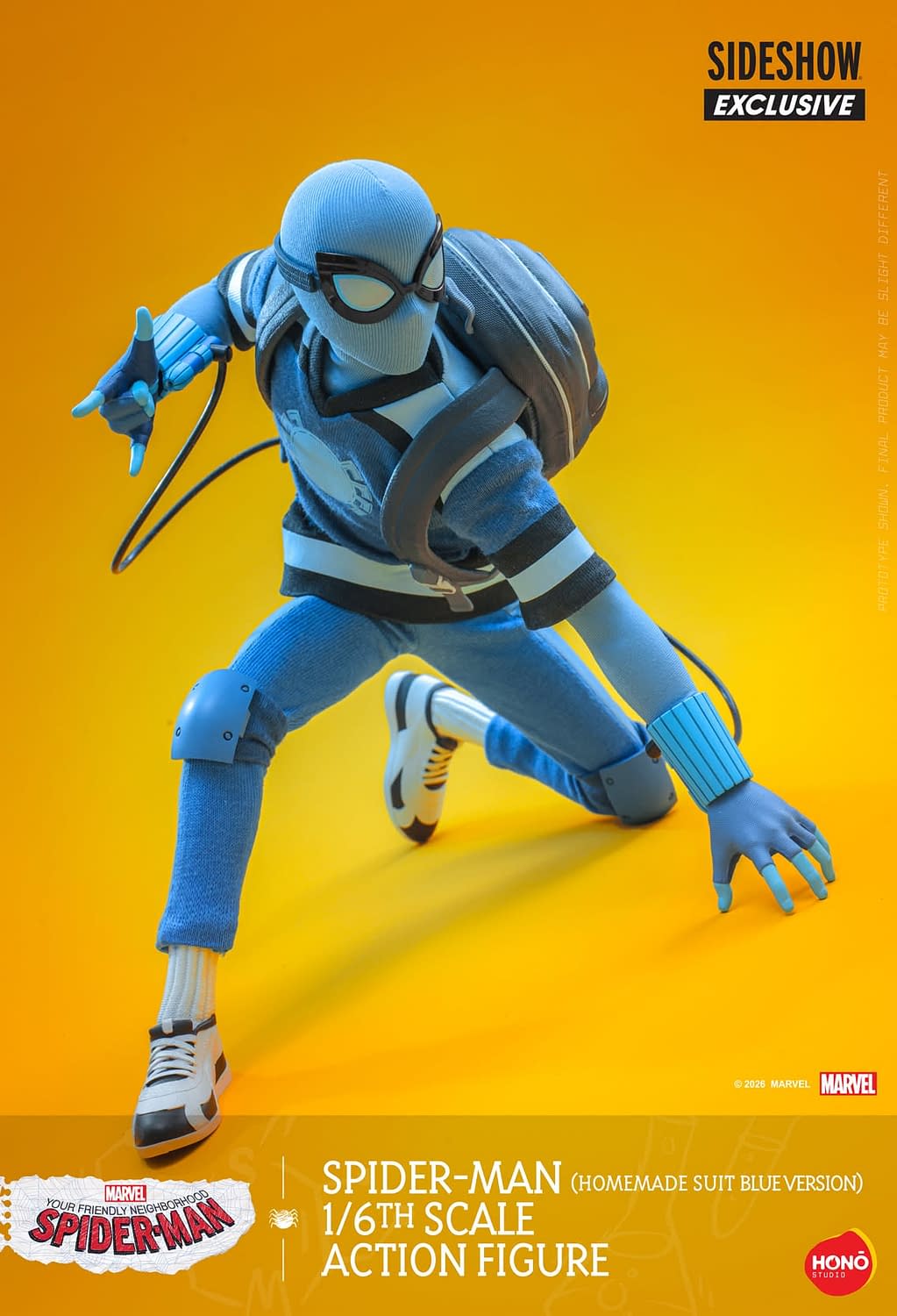 Exclusive Spider-Man (Homemade Suit) Arrives from HONŌ STUDIO