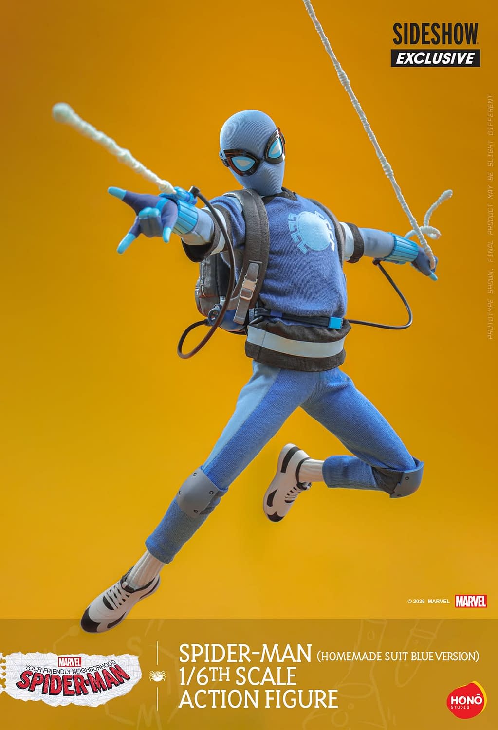 Exclusive Spider-Man (Homemade Suit) Arrives from HONŌ STUDIO