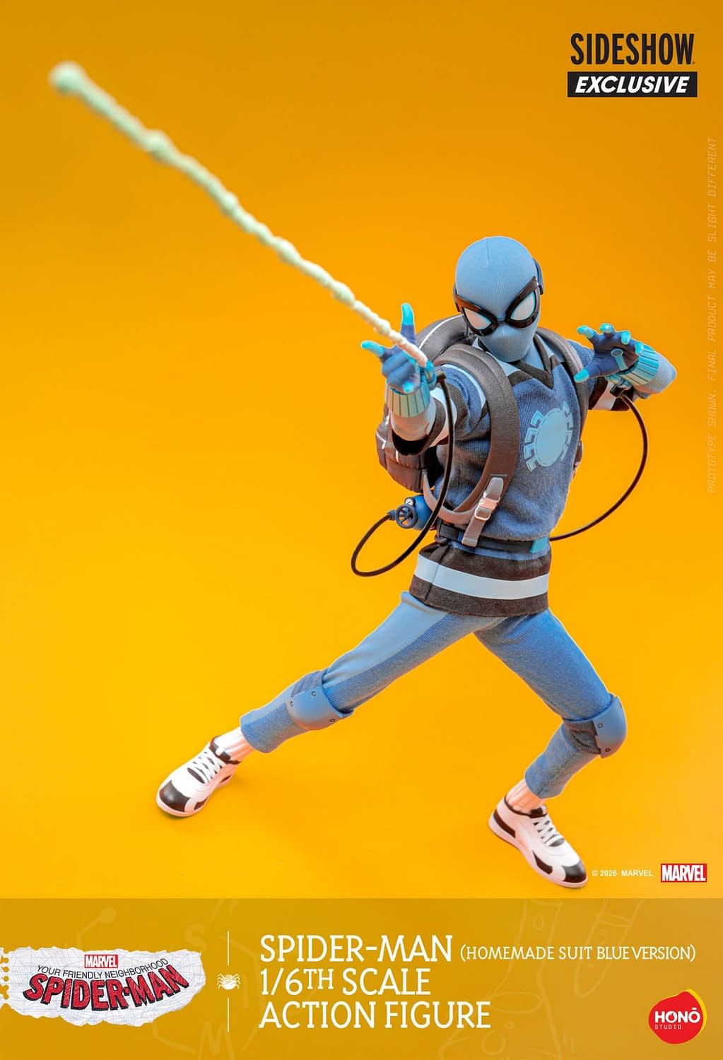 Exclusive Spider-Man (Homemade Suit) Arrives from HONŌ STUDIO