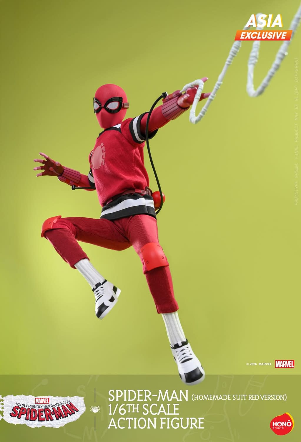 Asia Exclusive HONŌ STUDIO Spider-Man (Homemade Suit) Revealed