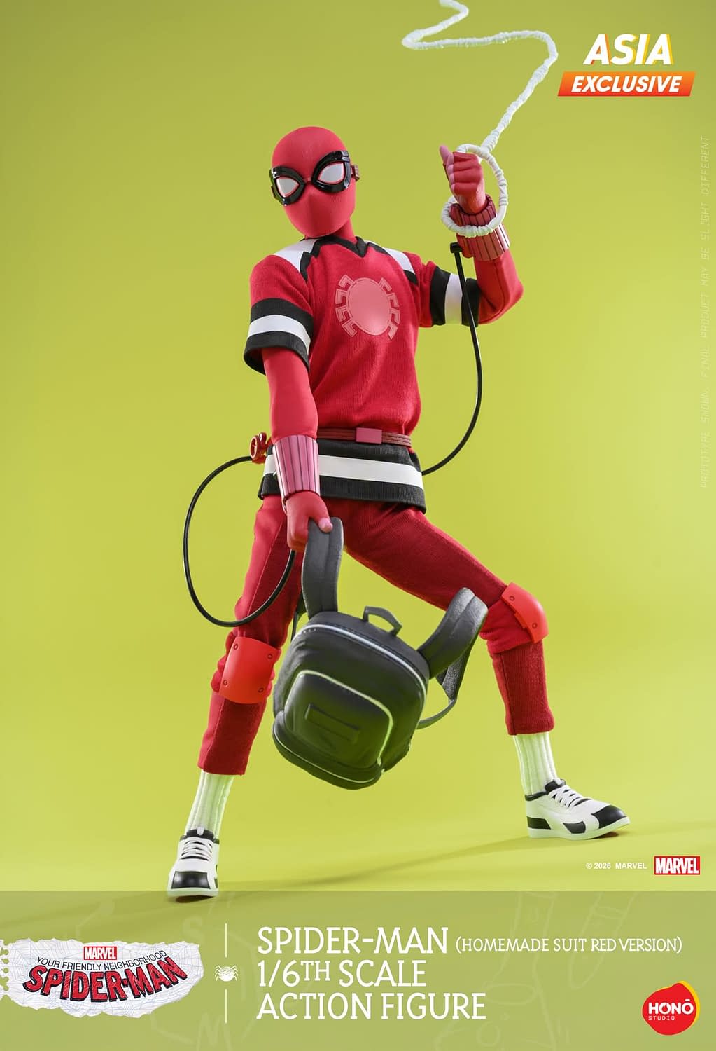 Asia Exclusive HONŌ STUDIO Spider-Man (Homemade Suit) Revealed
