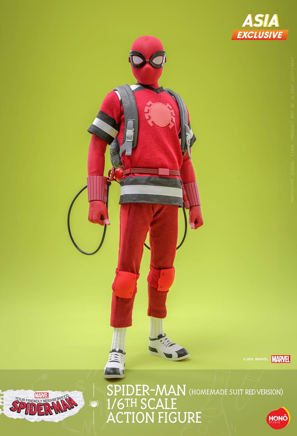 Asia Exclusive HONŌ STUDIO Spider-Man (Homemade Suit) Revealed