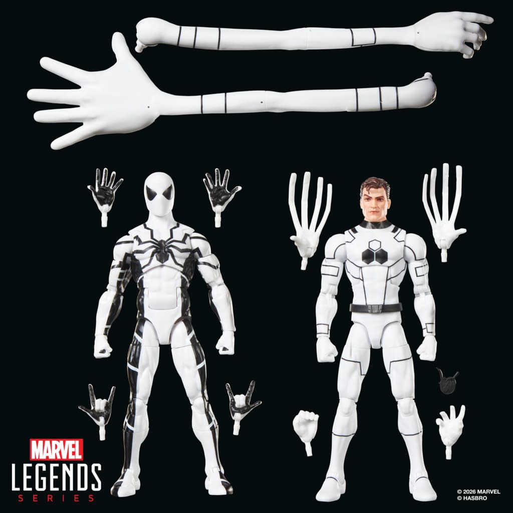 Future Foundation Spider-Man Joins Mr. Fantastic with Marvel Legends