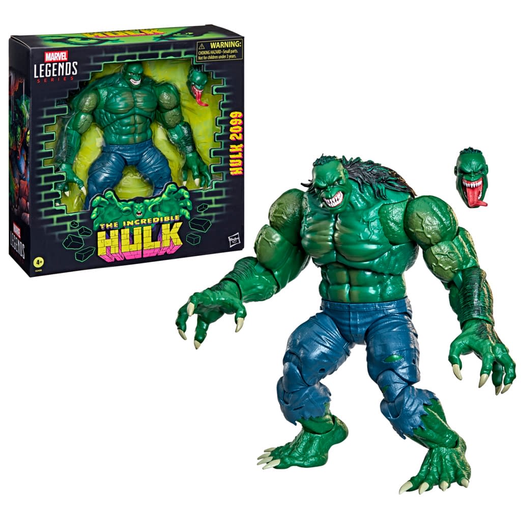 Hasbro Returns to 2099 with the Debut of Marvel Legends Hulk 2099