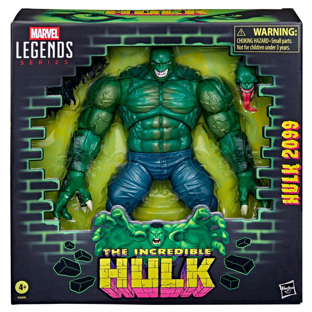 Hasbro Returns to 2099 with the Debut of Marvel Legends Hulk 2099