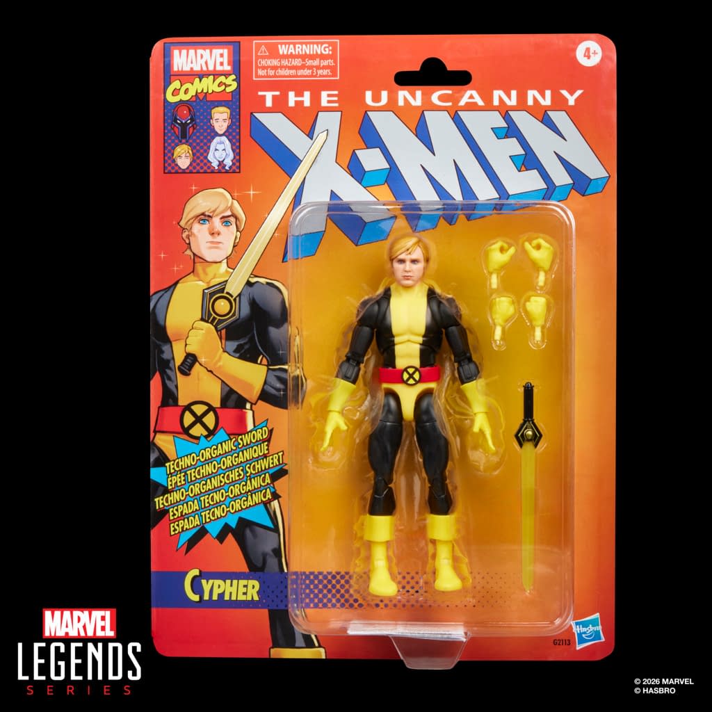 X-Men's Cypher Gets His Own Marvel Legends Figure from Hasbro
