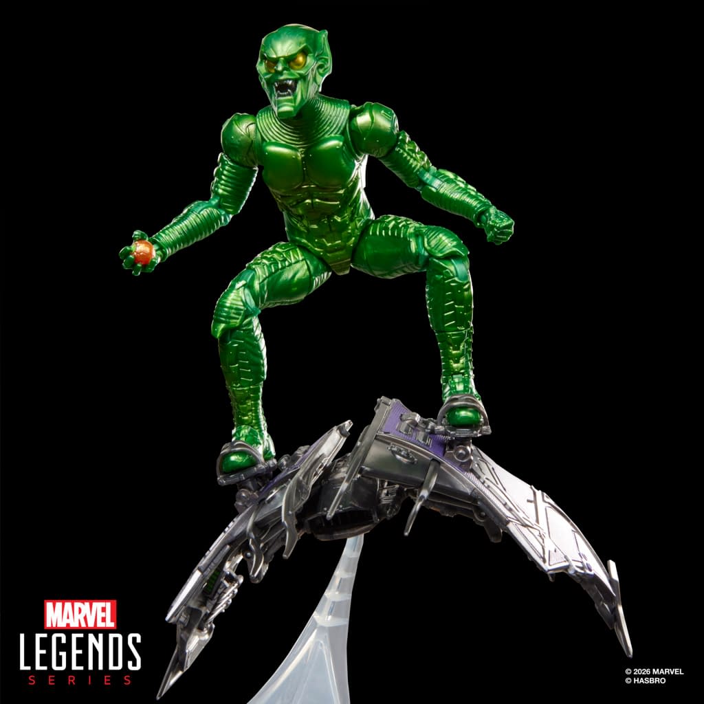 Take Down Spider-Man with New Marvel Legends Green Goblin Figure