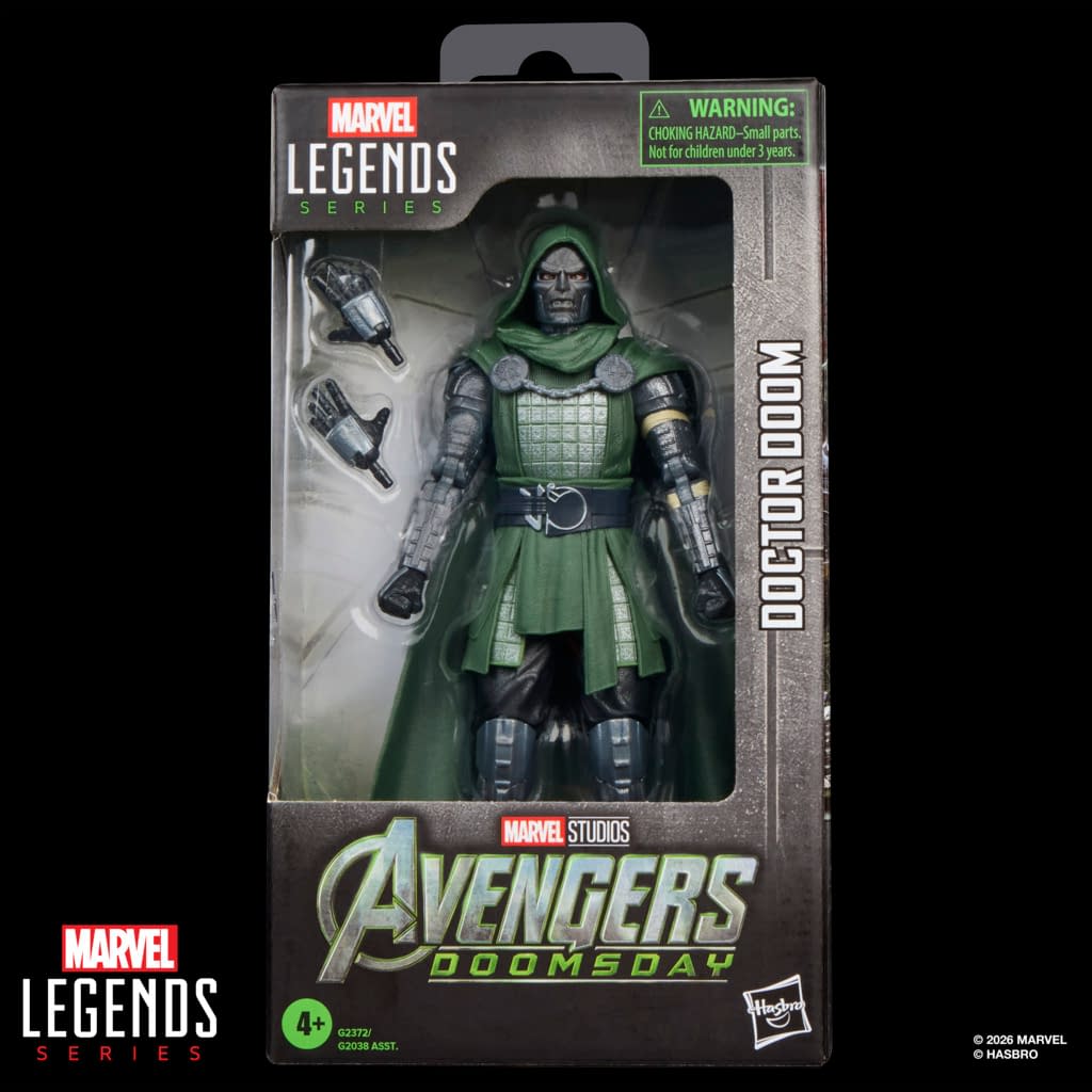 Hasbro Debuts Marvel Studios Doctor Doom with New Marvel Legends