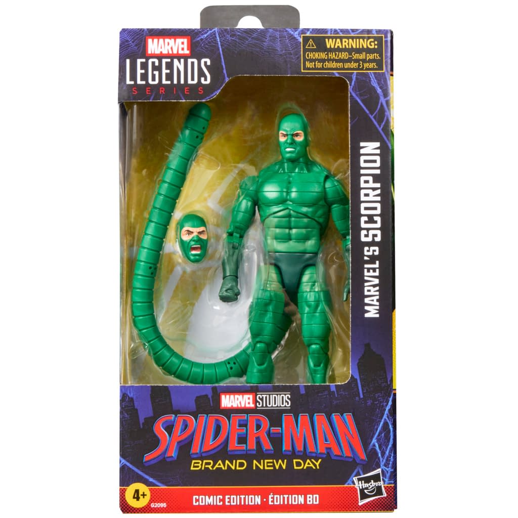 Scorpion Returns to Marvel Legends with New Comic-Inspired Figure