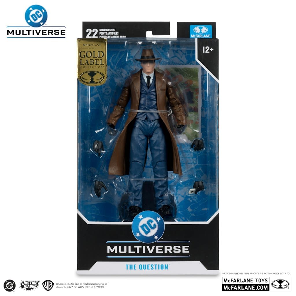 DC Comics Classic The Question Arrives at SDCC from McFarlane