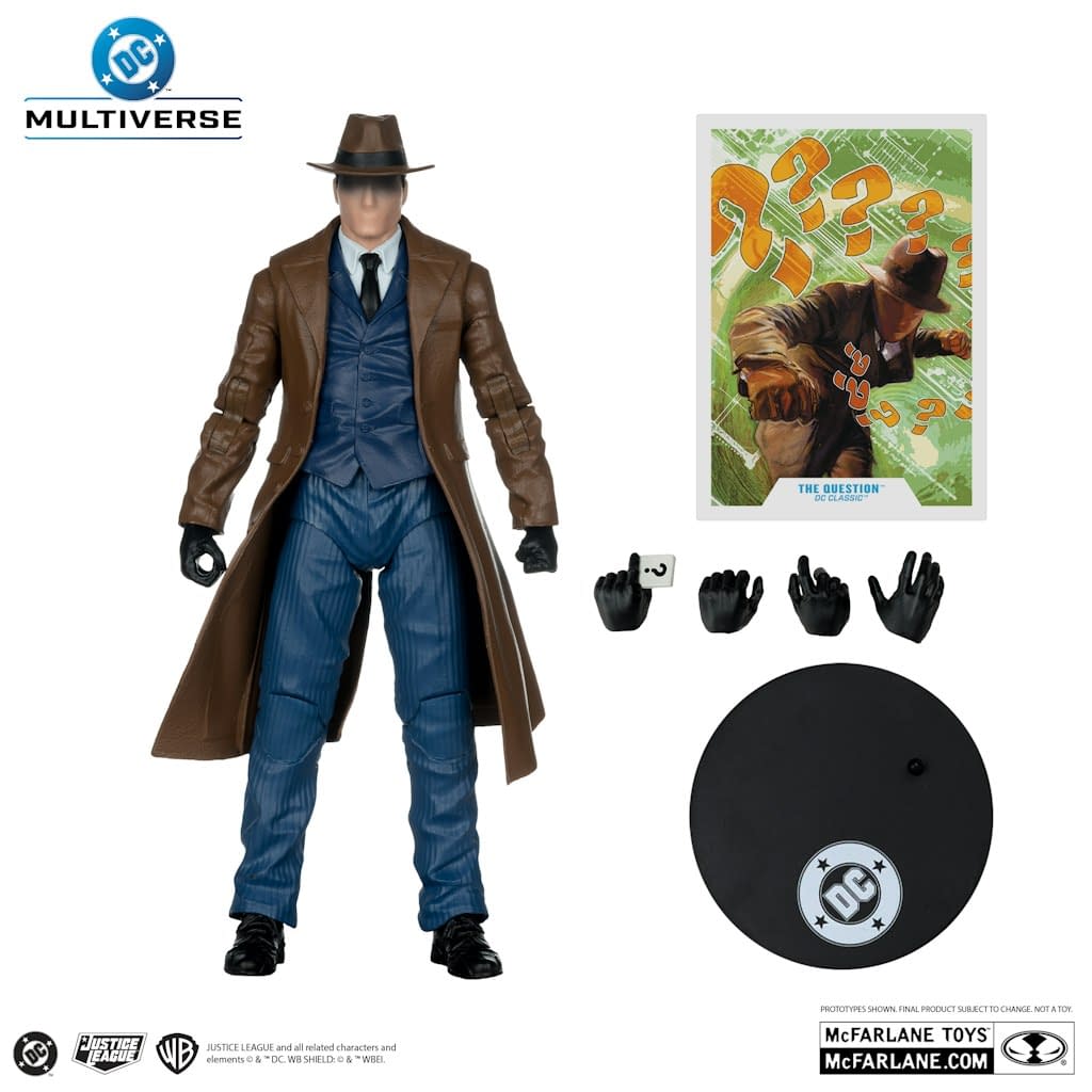 DC Comics Classic The Question Arrives at SDCC from McFarlane