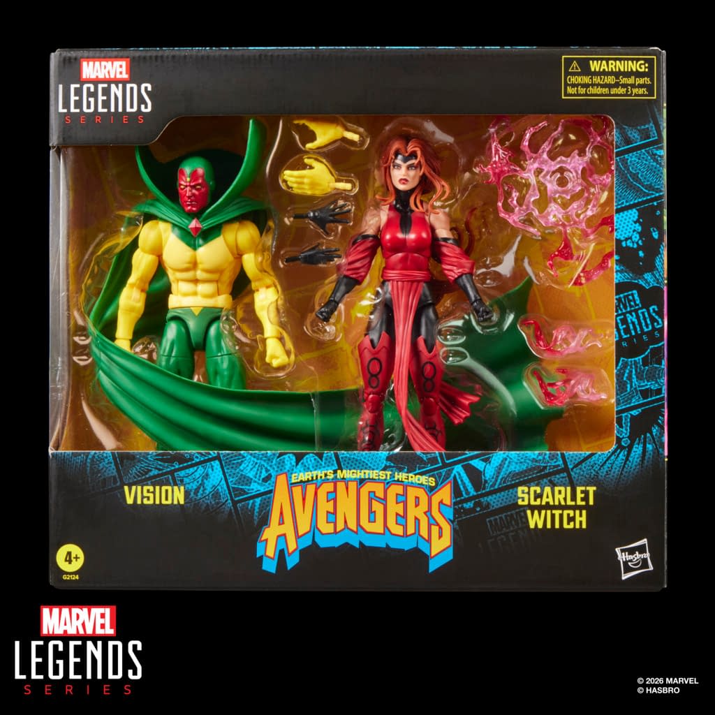 New Avengers Marvel Legends Scarlet Witch & Vision 2-Pack Revealed