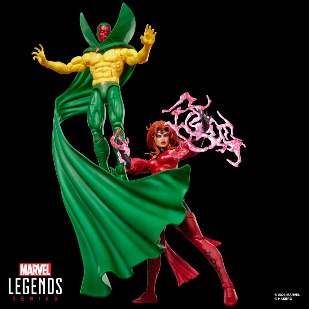 New Avengers Marvel Legends Scarlet Witch & Vision 2-Pack Revealed