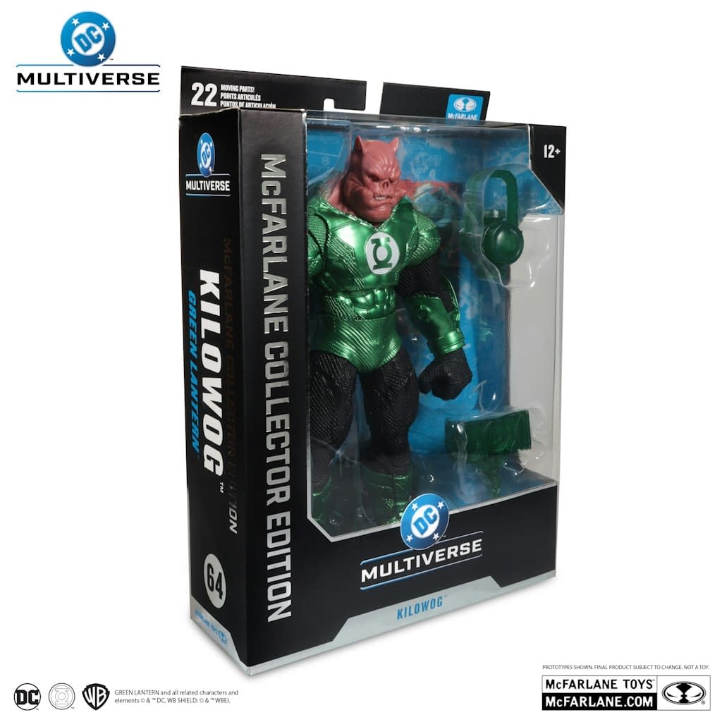 Exclusive DC Comics Green Lantern Kilowog Arrives from McFarlane Toys