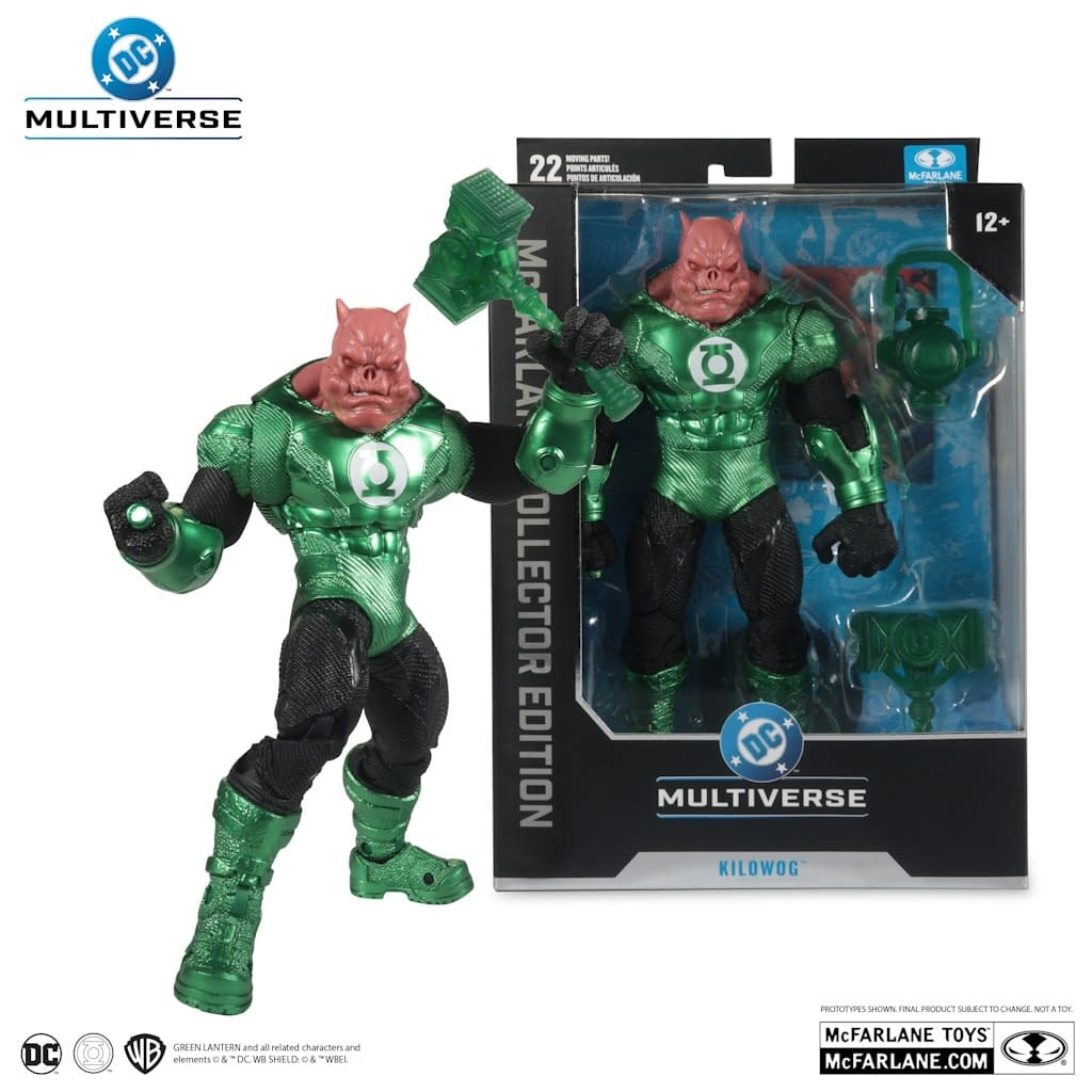 Exclusive DC Comics Green Lantern Kilowag Arrives from McFarlane