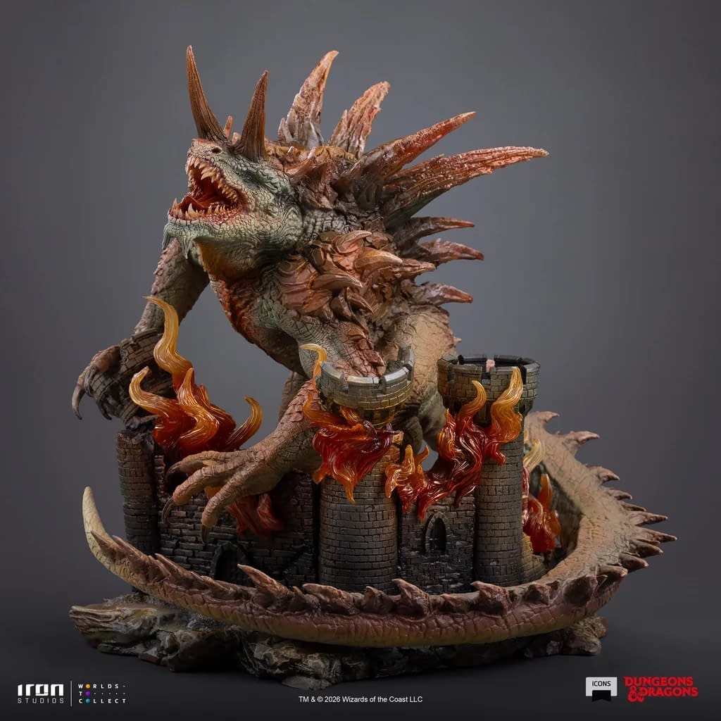 Iron Studios Summons New Dungeons and Dragons Tarrasque Statue