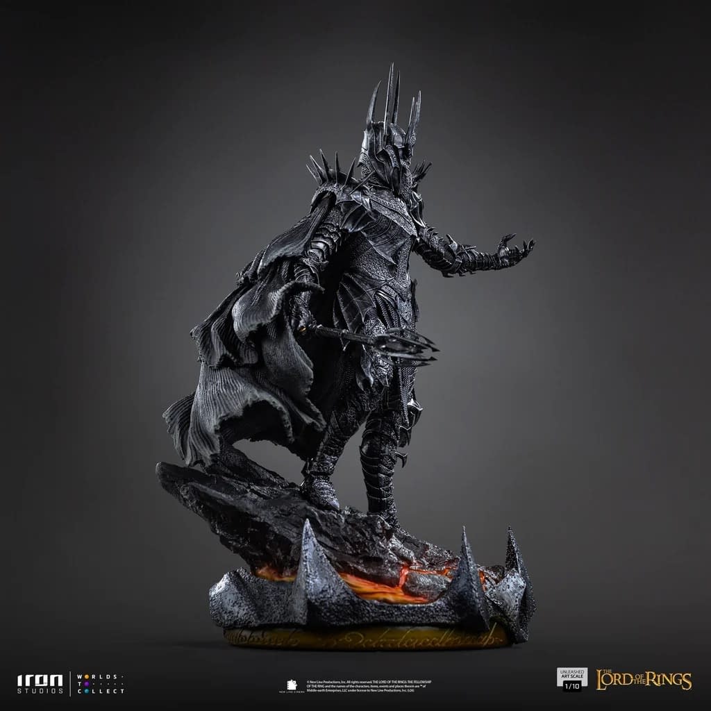 Unleash Sauron with Iron Studios New The Lord of the Rings 1/10 Statue
