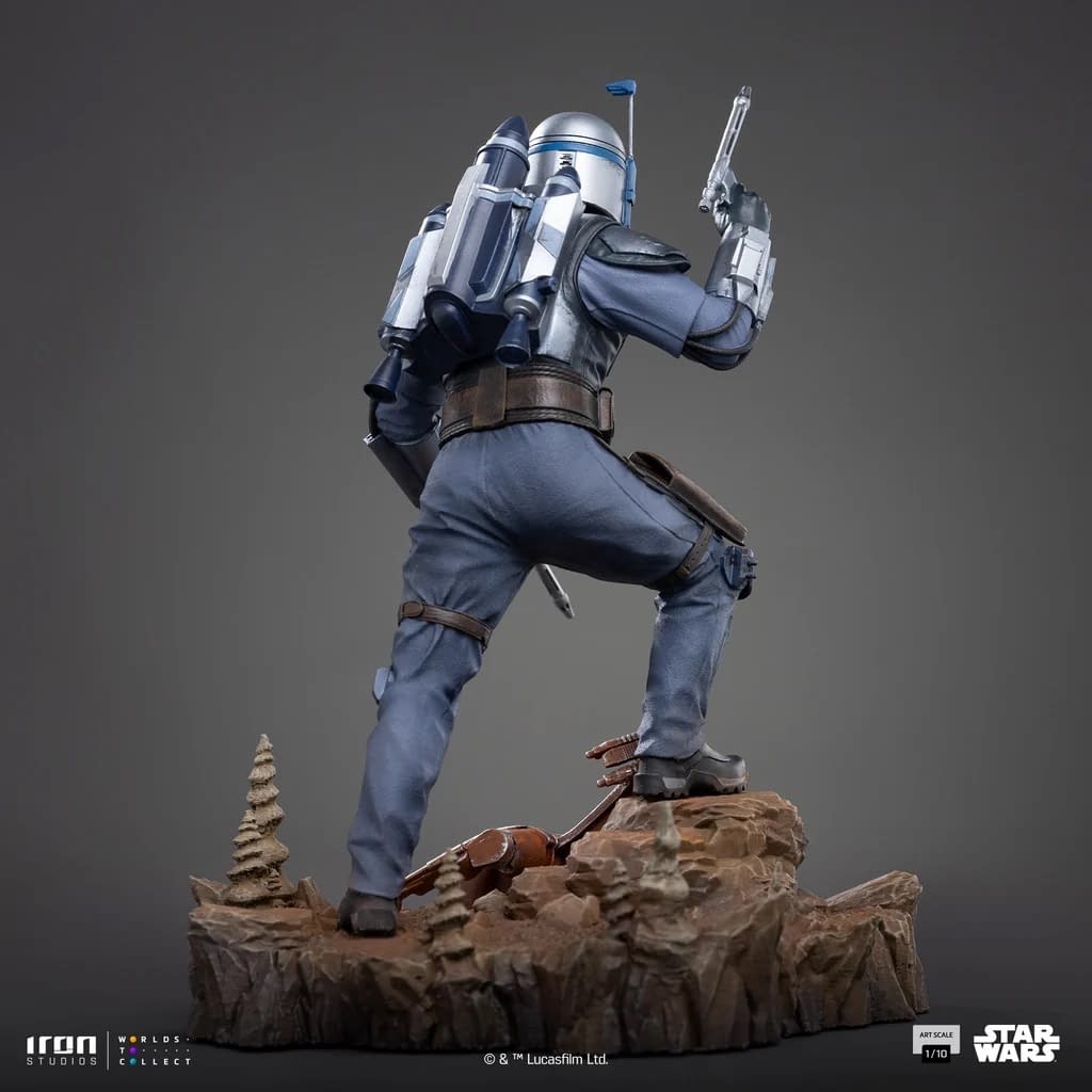 Jango Fett Takes On His Next Bounty with New Star Wars 1/10 Statue