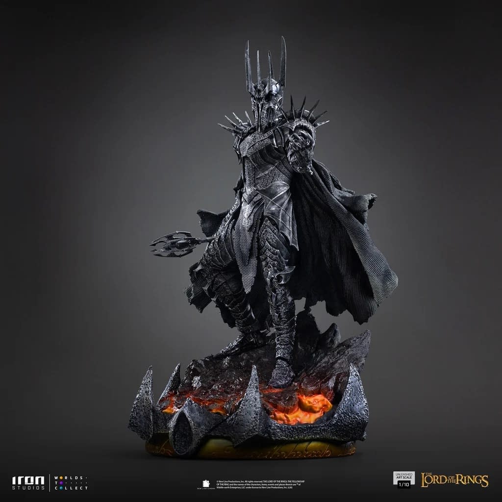 Unleash Sauron with Iron Studios New The Lord of the Rings 1/10 Statue