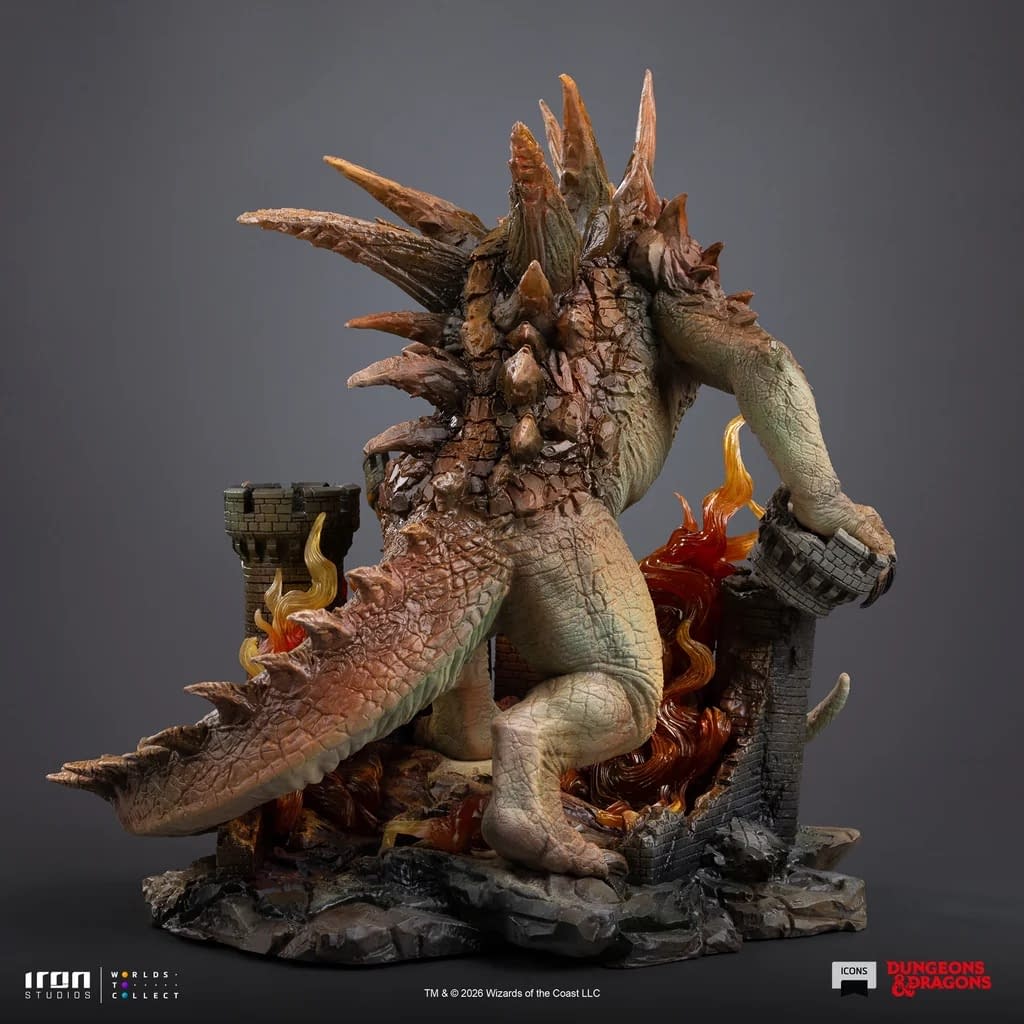 Iron Studios Summons New Dungeons and Dragons Tarrasque Statue