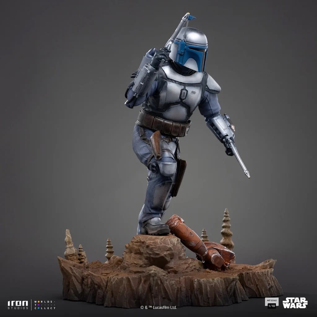Jango Fett Takes On His Next Bounty with New Star Wars 1/10 Statue