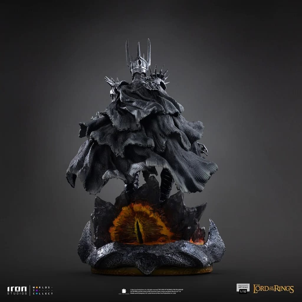 Unleash Sauron with Iron Studios New The Lord of the Rings 1/10 Statue
