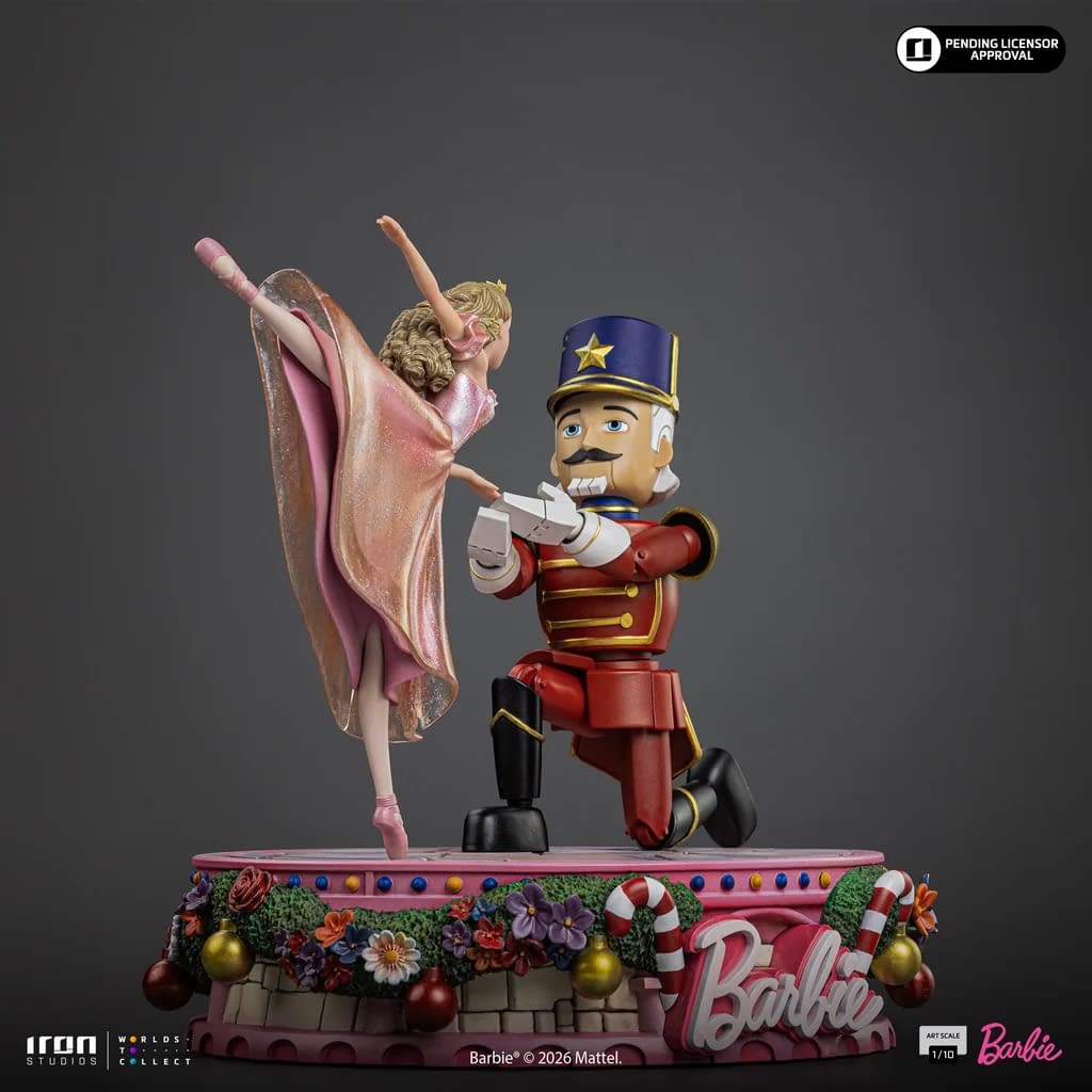 Iron Studios Reveals Barbie Nutcracker (25th Anniversary) 1/10 Statue