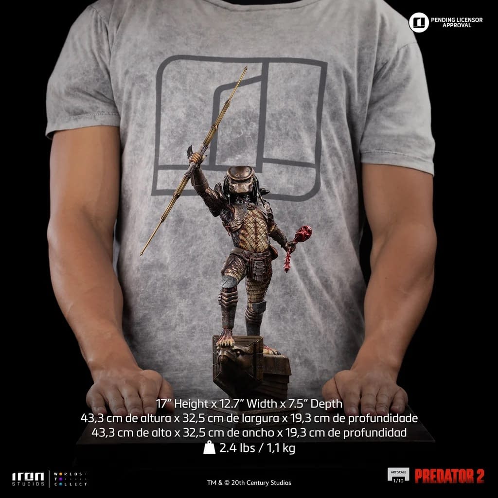 The Hunt Continues with Iron Studios New 1/10 Predator City Hunter