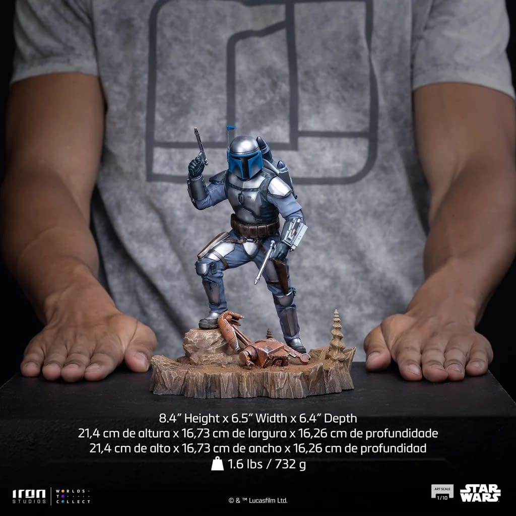 Jango Fett Takes On His Next Bounty with New Star Wars 1/10 Statue