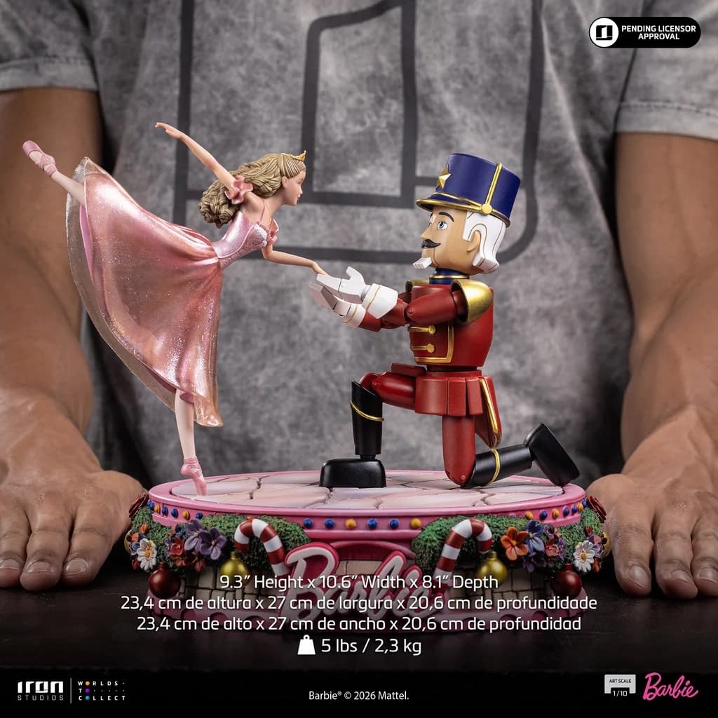 Iron Studios Reveals Barbie Nutcracker (25th Anniversary) 1/10 Statue