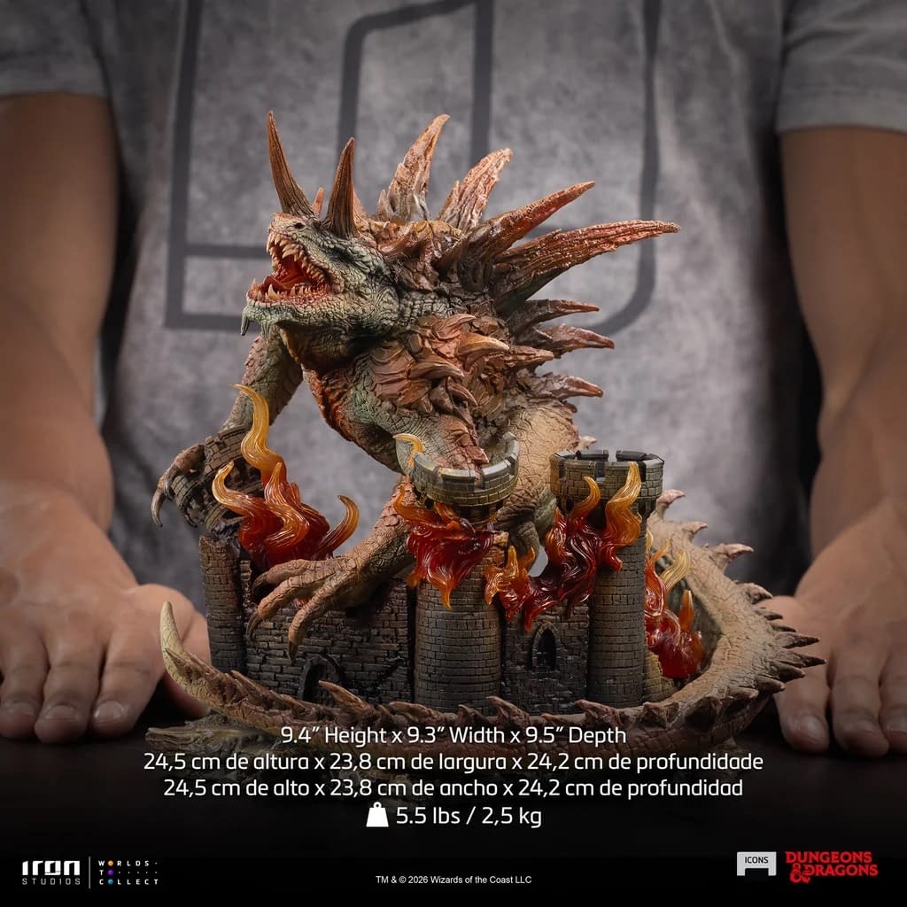 Iron Studios Summons New Dungeons and Dragons Tarrasque Statue