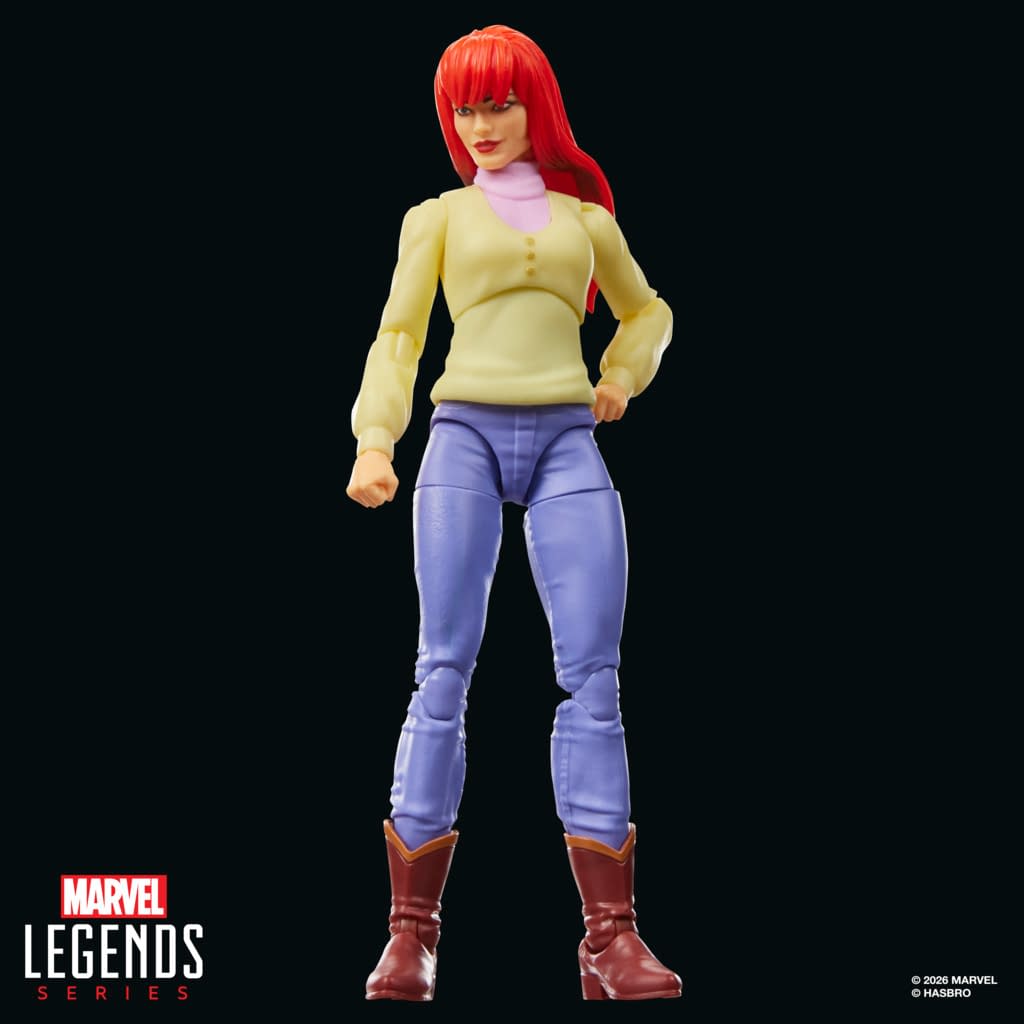 Hasbro Announces New Retro Spider-Man Mary Jane Watson Cardback