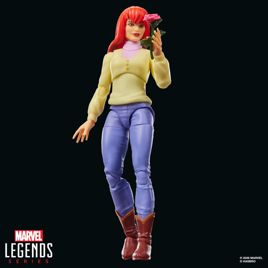 Hasbro Announces New Retro Spider-Man Mary Jane Watson Cardback