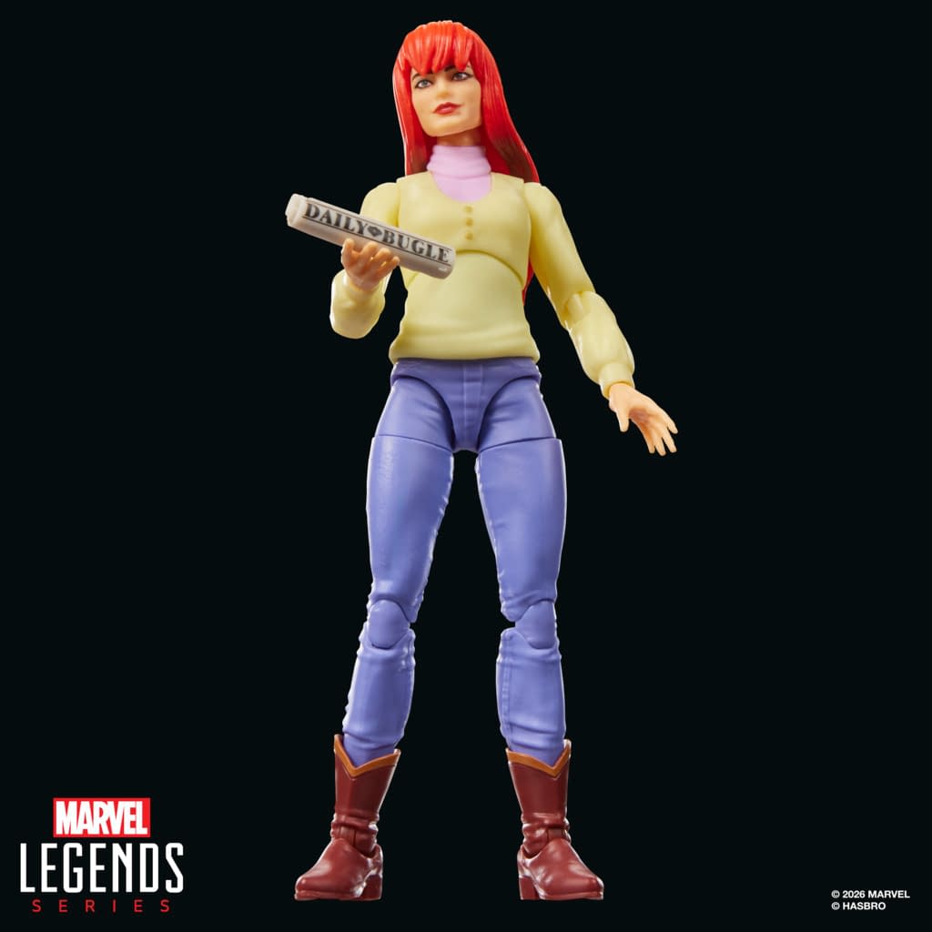 Hasbro Announces New Retro Spider-Man Mary Jane Watson Cardback