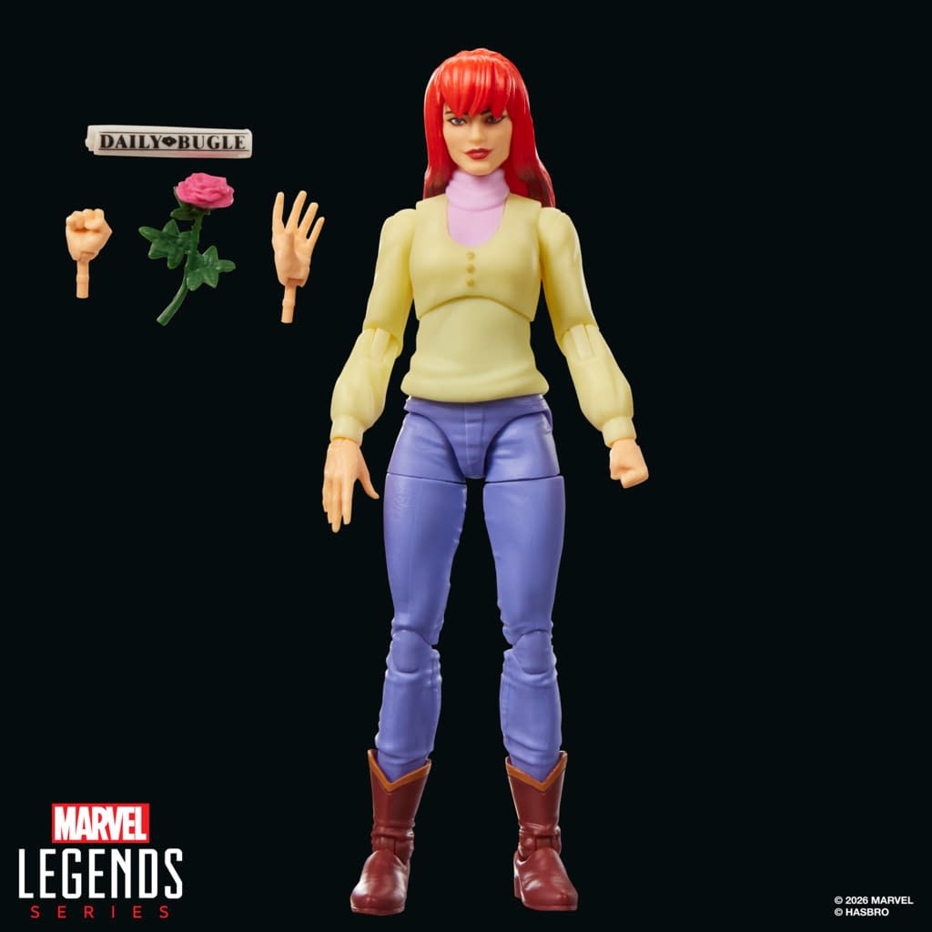 Hasbro Announces New Retro Spider-Man Mary Jane Watson Cardback