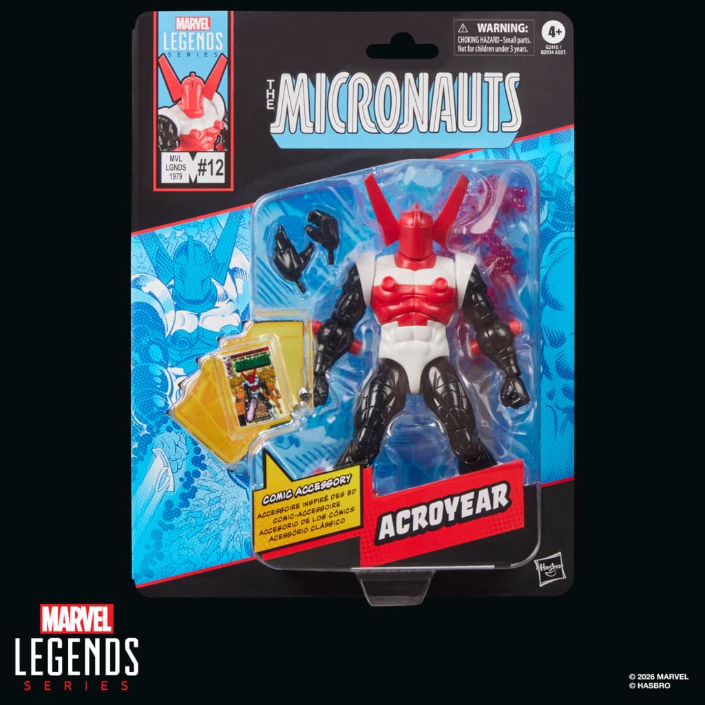 Hasbro Unveils New Micronauts Marvel Legends Release with Acroyear