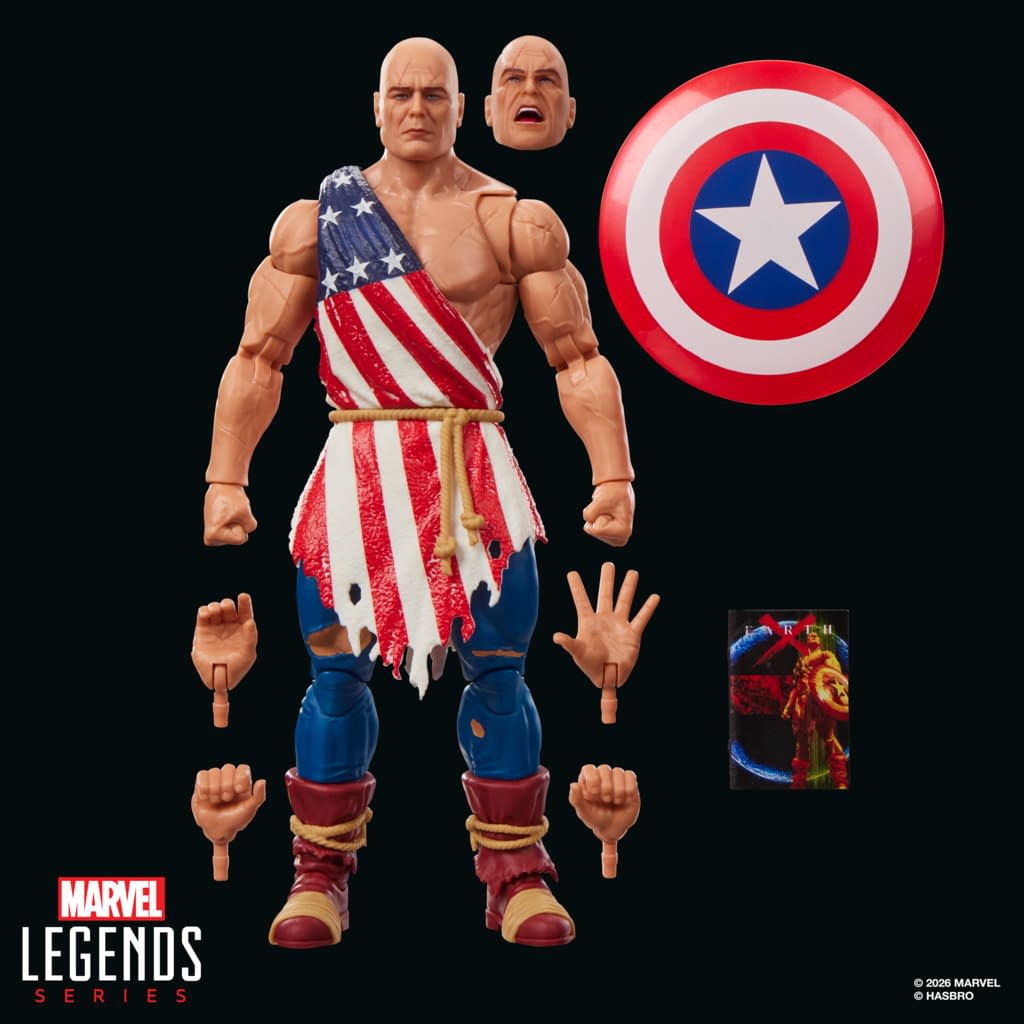 Marvel Legends Earth X Captain American Figure Revealed by Hasbro