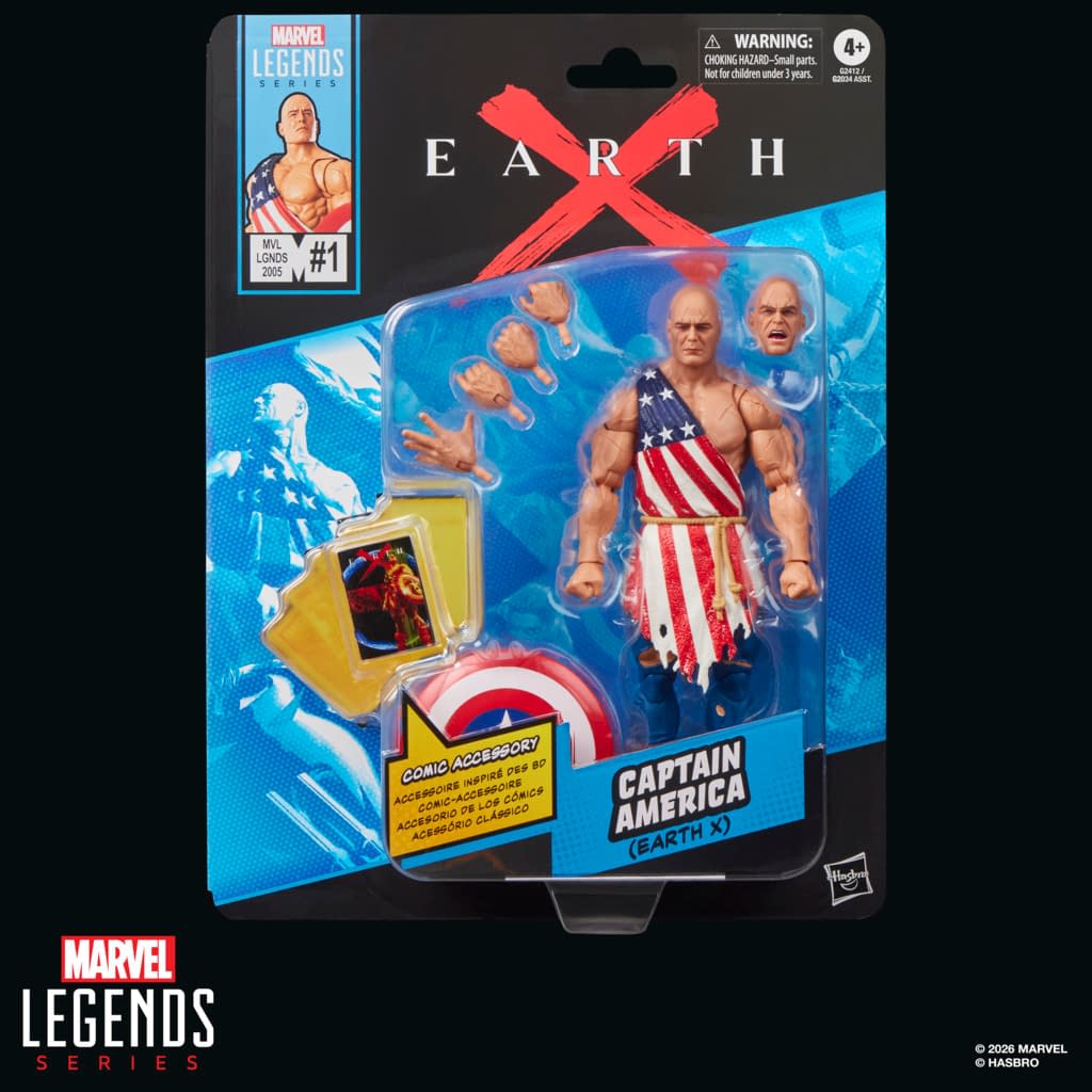 Marvel Legends Earth X Captain American Figure Revealed by Hasbro