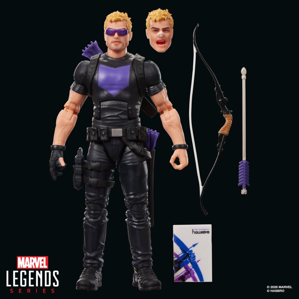 Take A Shot with Hasbro's Upcoming Marvel Legends Hawkeye Figure