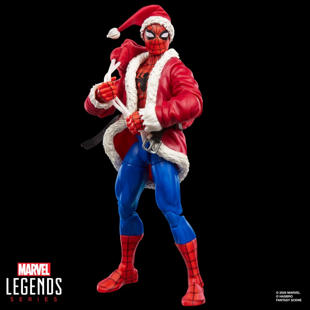 Spider-Man Prepares to Save Christmas with New Holiday Marvel Legends