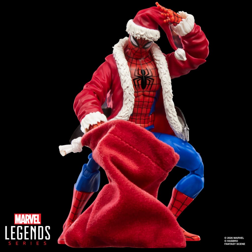 Spider-Man Prepares to Save Christmas with New Holiday Marvel Legends