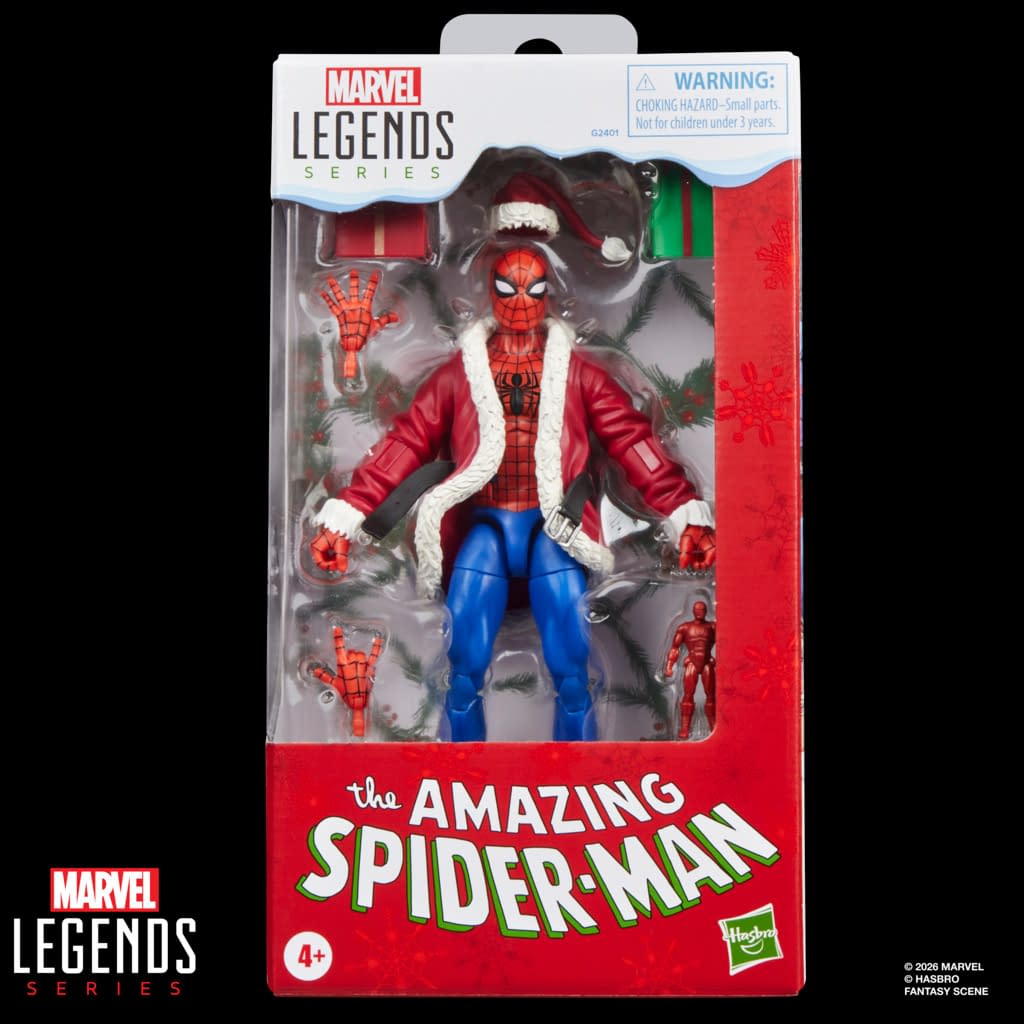 Spider-Man Prepares to Save Christmas with New Holiday Marvel Legends