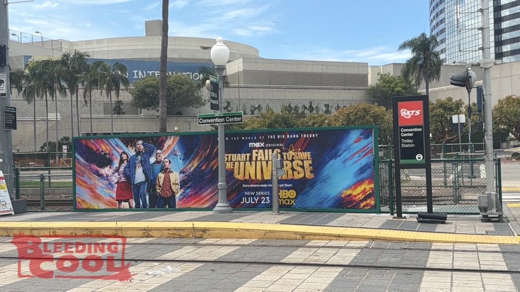 San Diego During Comic-Con Set-Up: Rings Of Power, Silo, Avengers, Etc