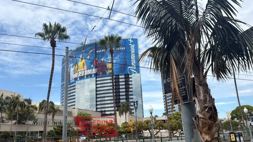 San Diego During Comic-Con Set-Up: Rings Of Power, Silo, Avengers, Etc